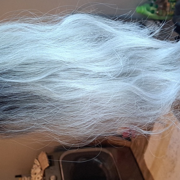 Beautiful Blk to Silver CLAW PONEYTAIL - Picture 4 of 4